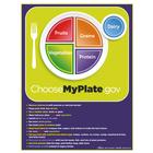 MyPlate Tear Pad with Food Group Tips, 1018321 [W44791TP], Obesity and Eating Disorders Education